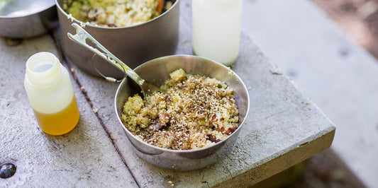 apricot couscous with za'atar camp recipe