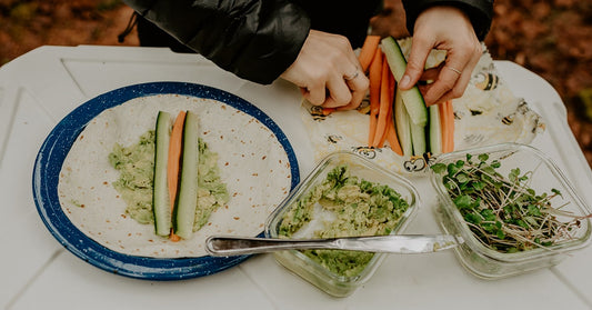 vegetarian camping meals