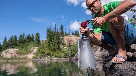 filtering stream with miniworks ex microfilter