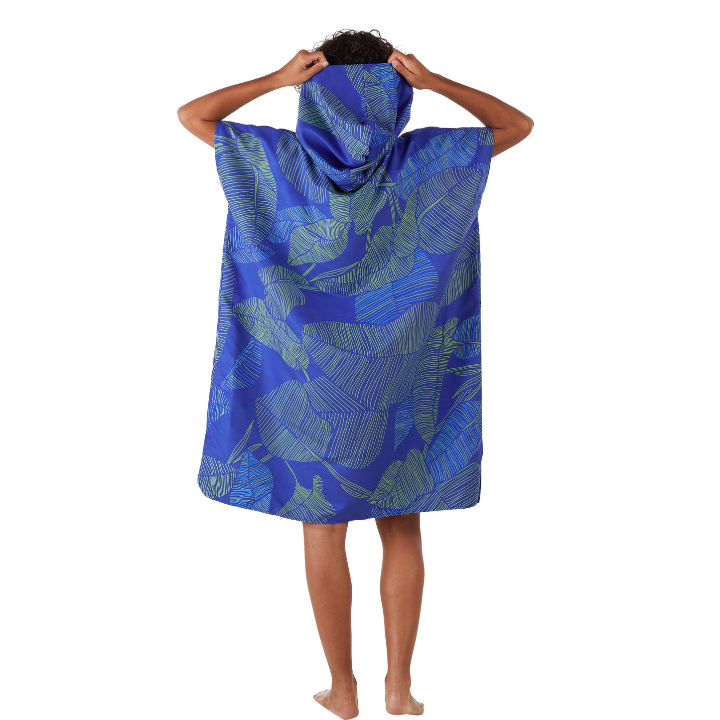 Changing Poncho | Botanical Print | Small