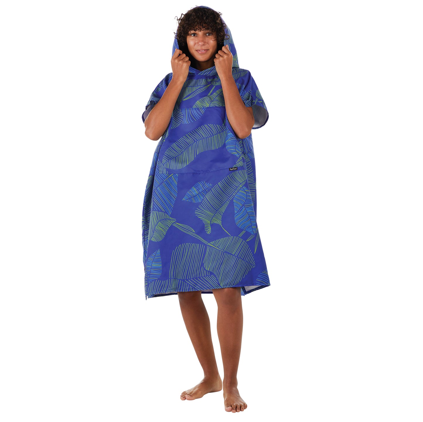 Changing Poncho | Botanical Print | Small