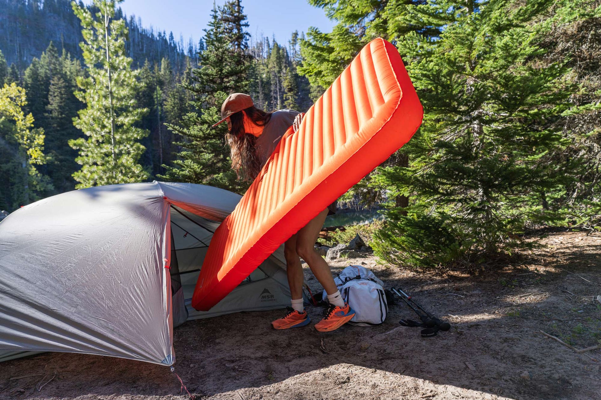 NeoLoft™ Sleeping Pad | Regular Wide Shown | Photo: James Barkman