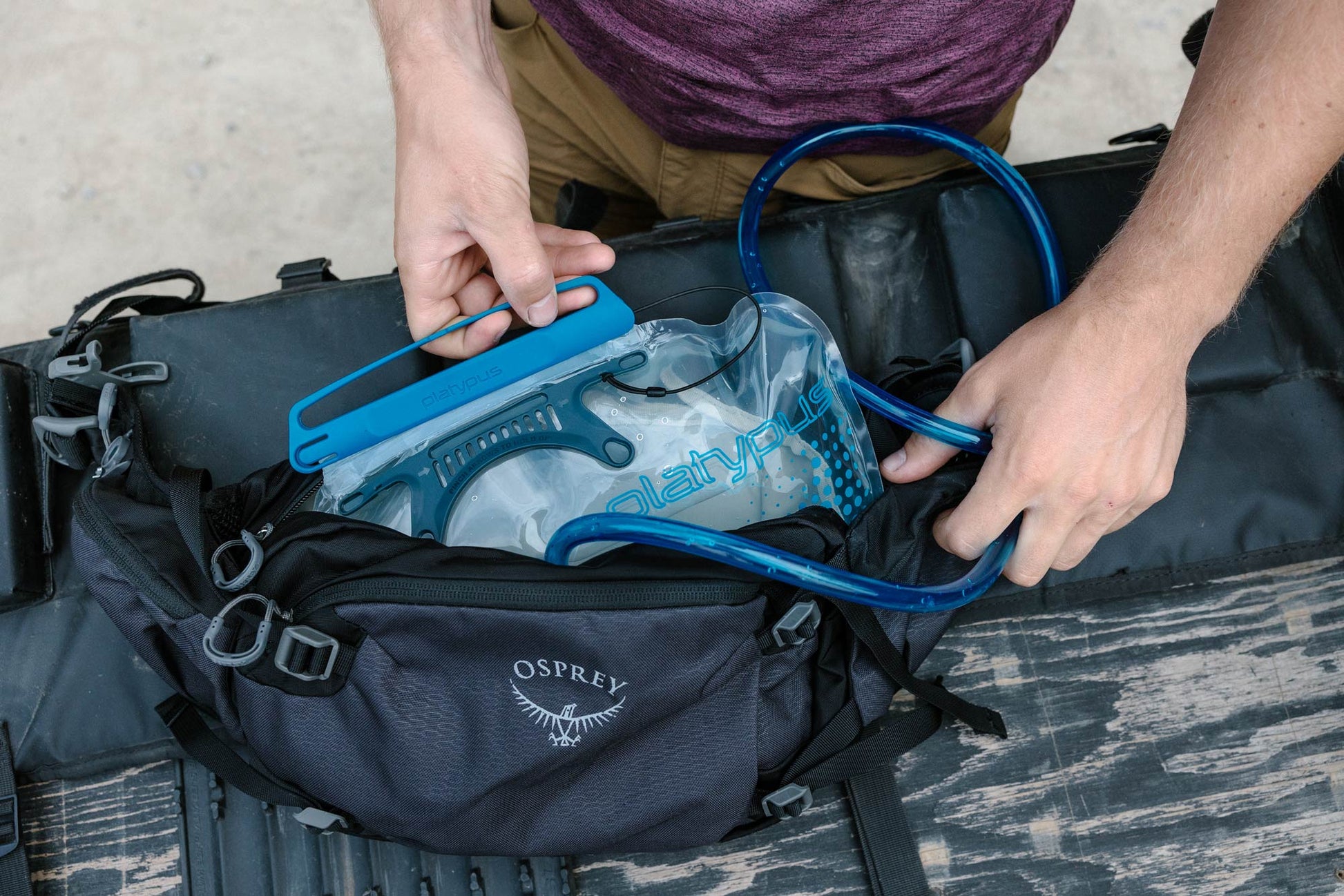 Big Zip™ EVO 1.5L Lumbar Reservoir | Photo: Mirae Campbell