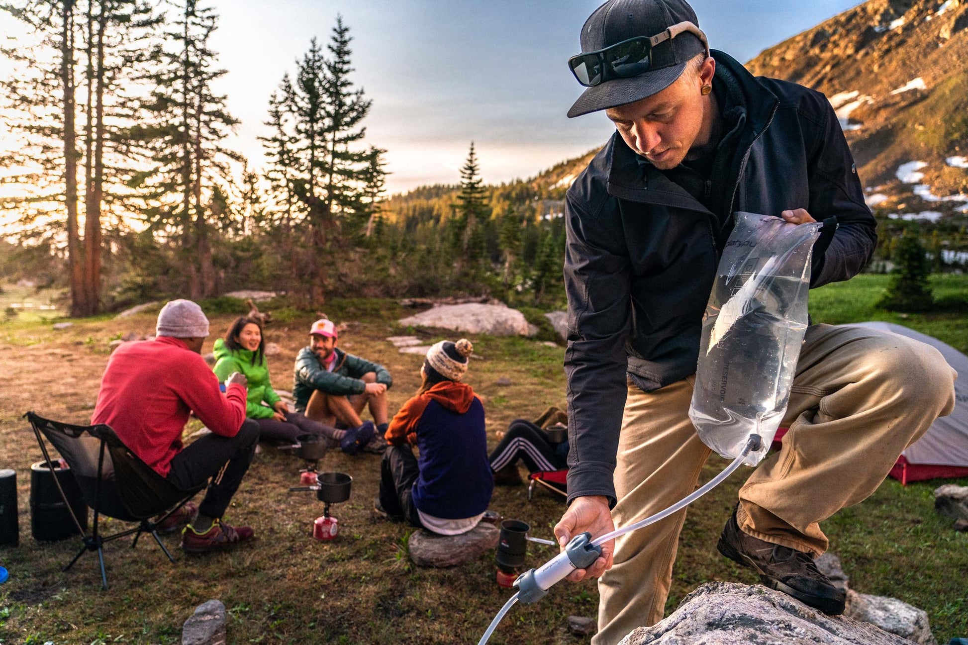 GravityWorks™ Water Filter System | Photo: Dylan Brown